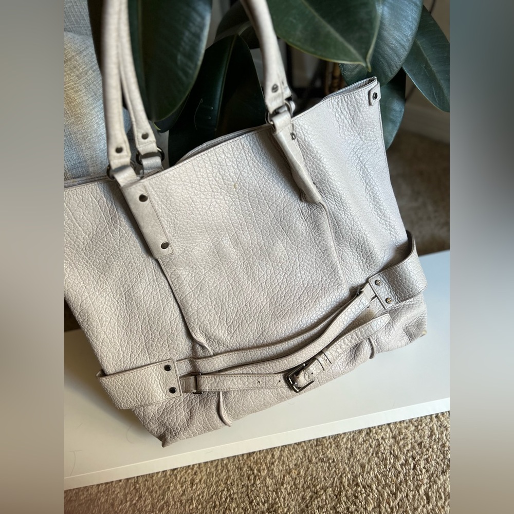 Leather Oversized Tote